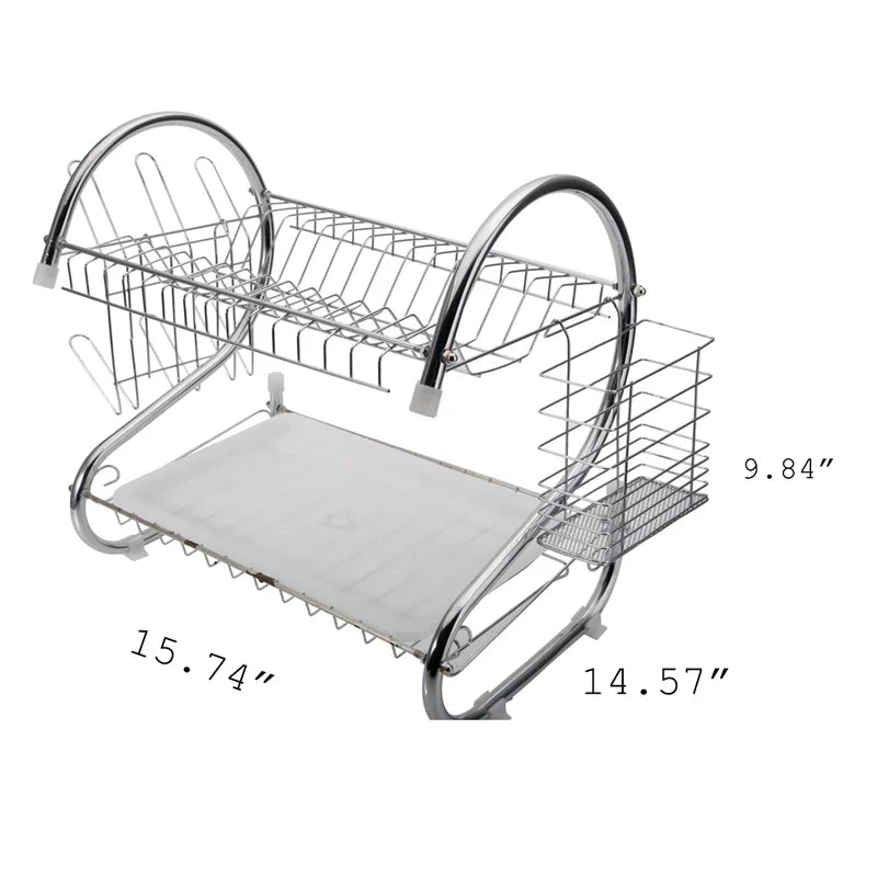 2 Tier Drying Disk Rack