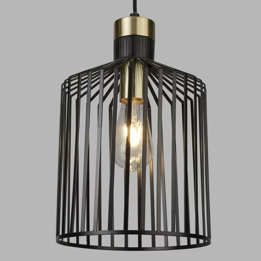 Villarreal 1 - Light Black Geometric Pendant