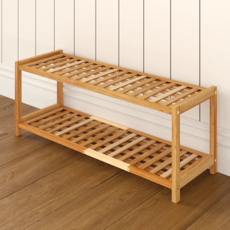 Walnut Shoe Rack