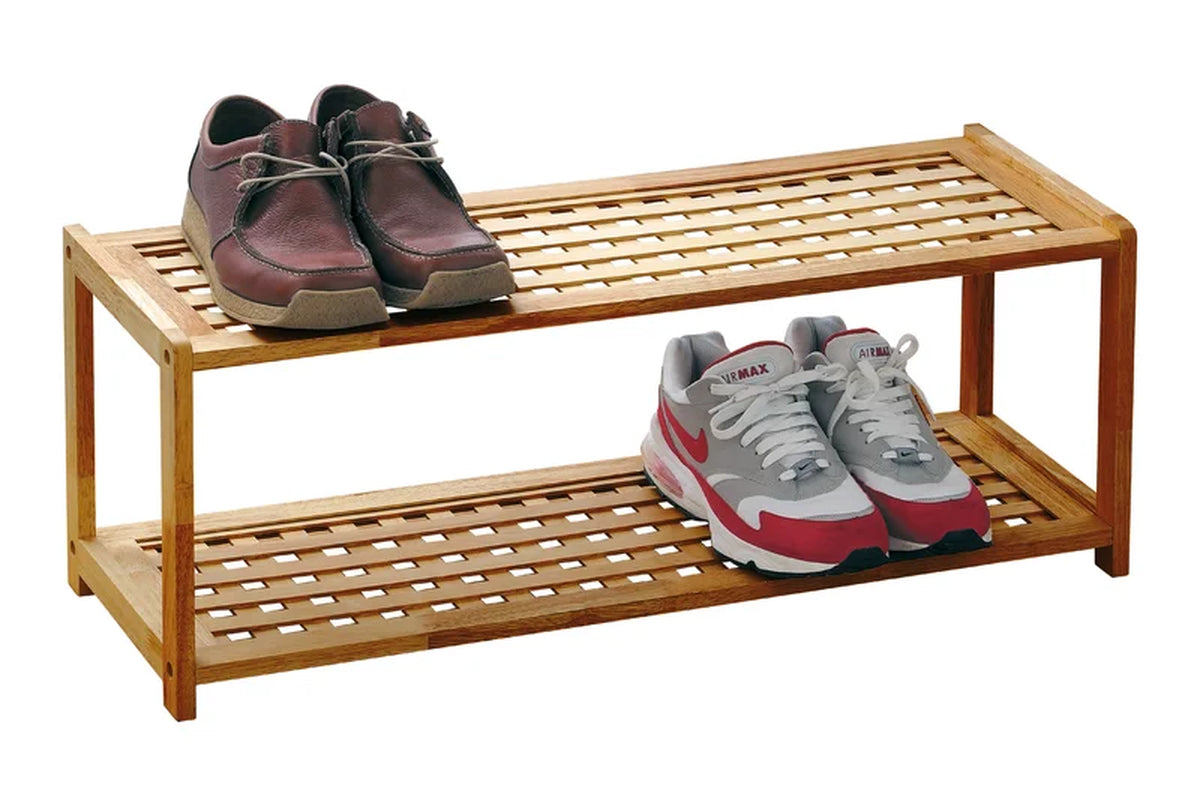 Walnut Shoe Rack