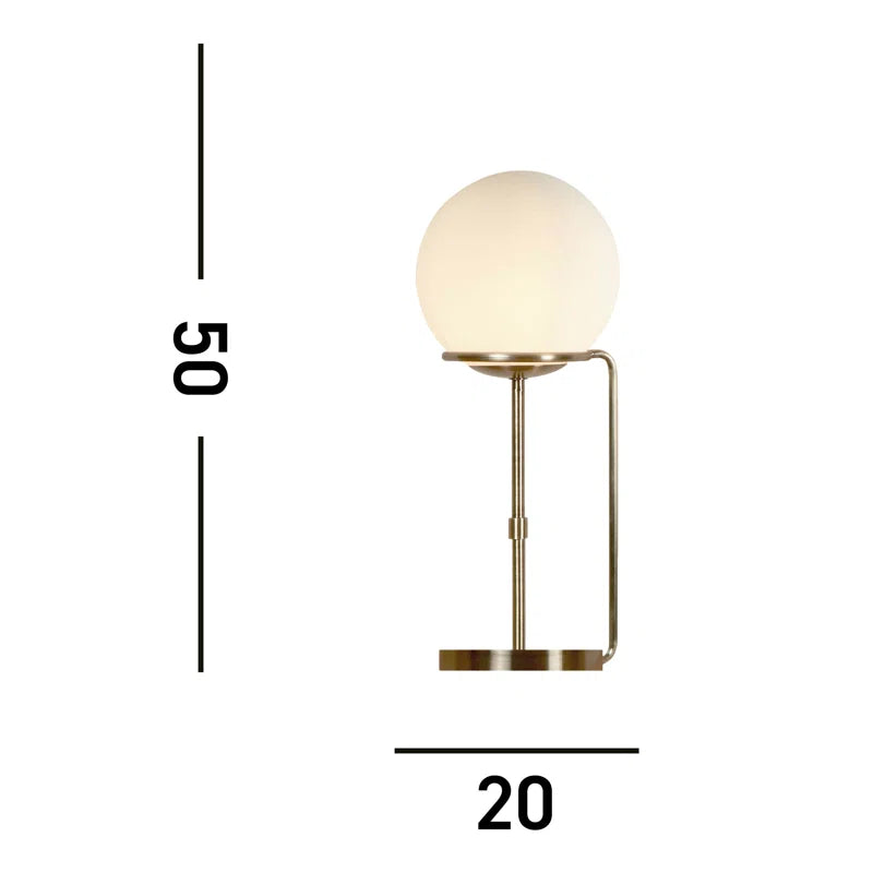 Yucca Place 50Cm Table Lamp