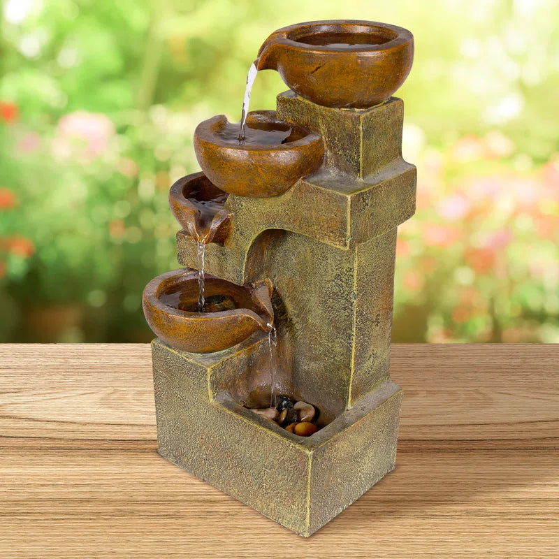 Weather Resistant Table Top Fountain