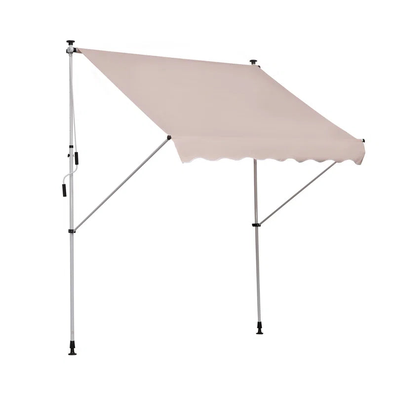 200Cm W X 150Cm D Retractable Patio Awning