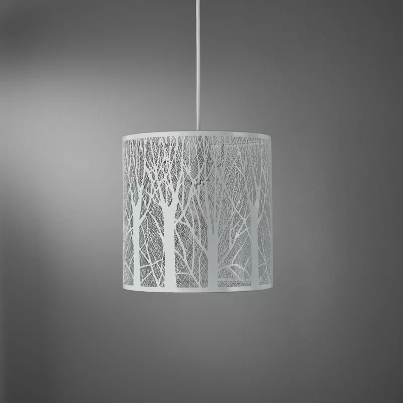 26Cm H Metal Drum Pendant Shade ( Screw on )