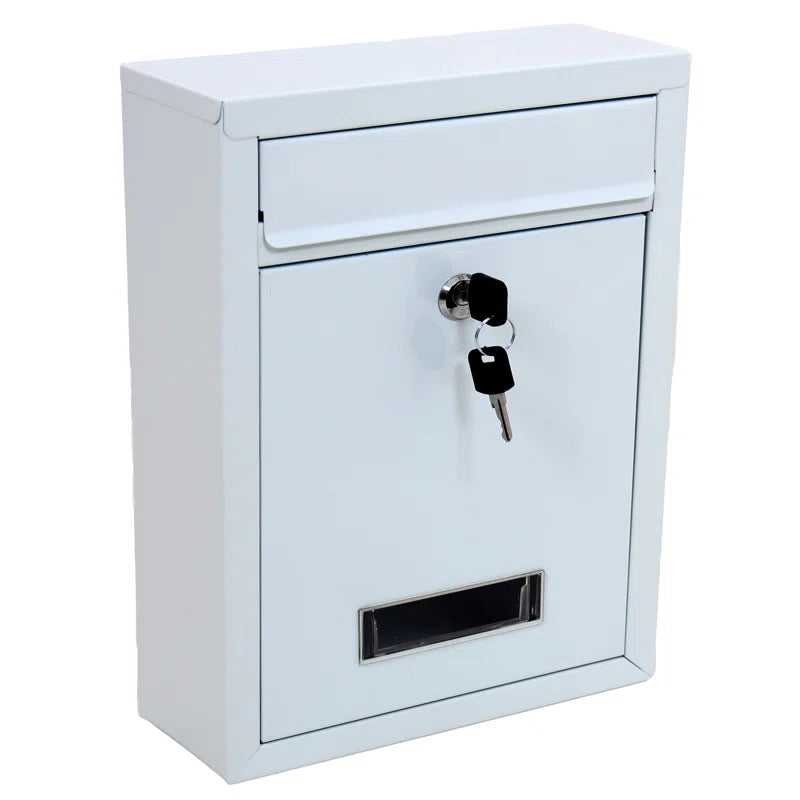 22 Cm X 32 Cm Metal Wall Mounted Letter Box