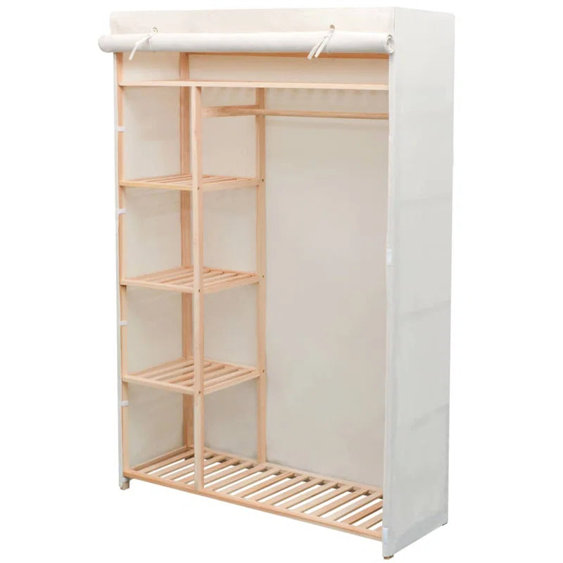 110Cm Wide Portable Wardrobe