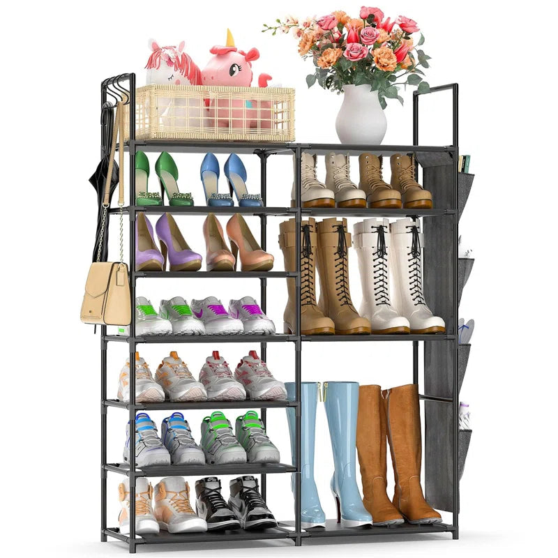 24 Pair Shoe Rack