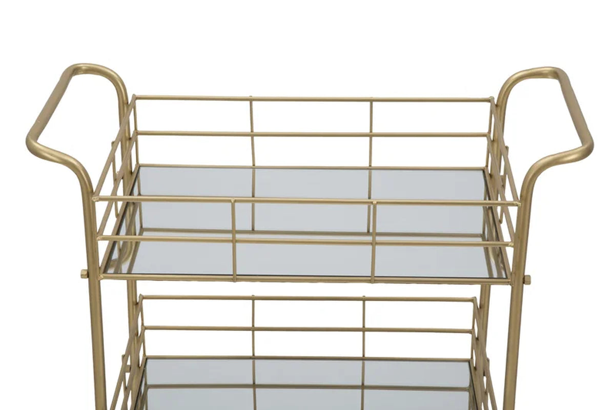 Yael Metal Bar Cart