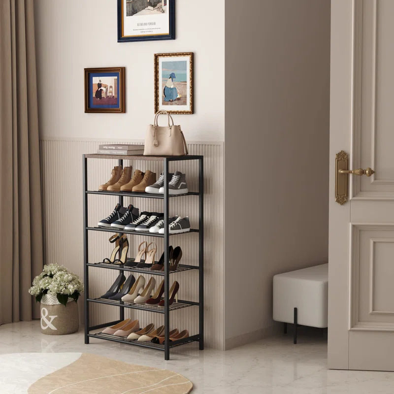 15 Pair Shoe Rack Hallway Shoe Storage