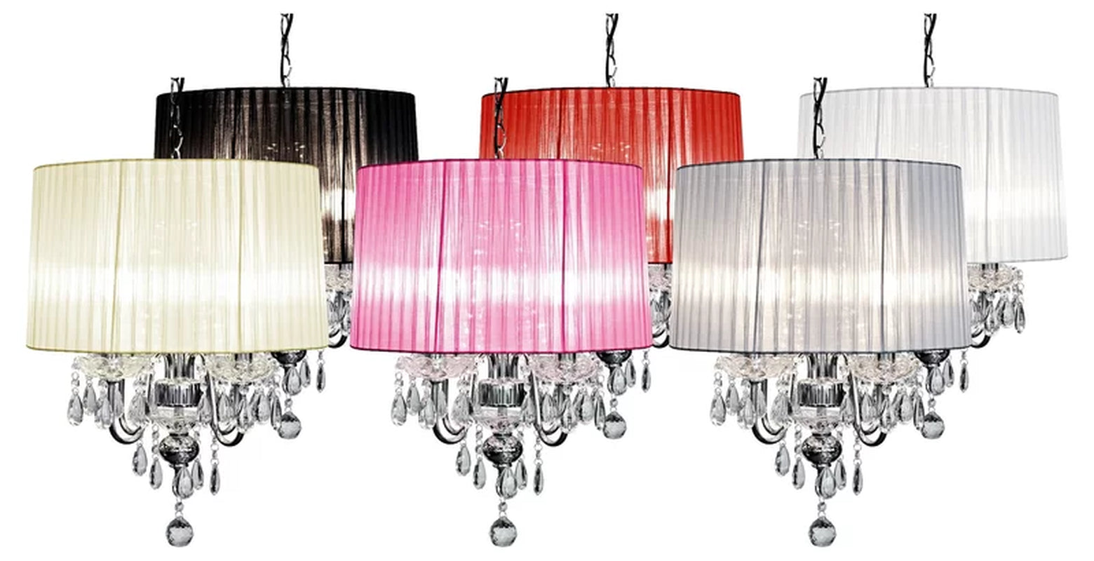 Warwick 4-Light Drum Chandelier