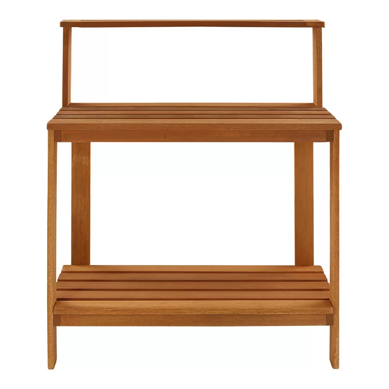 Yeprem Rubberwood Wood Potting Bench