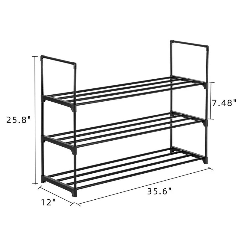 15 Pair Shoe Rack