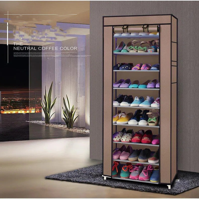 27 Pair Shoe Storage Cabinet