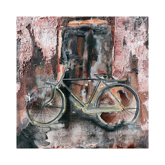 Your Bike...My Memories by Donatella Marraoni - Wrapped Canvas Print