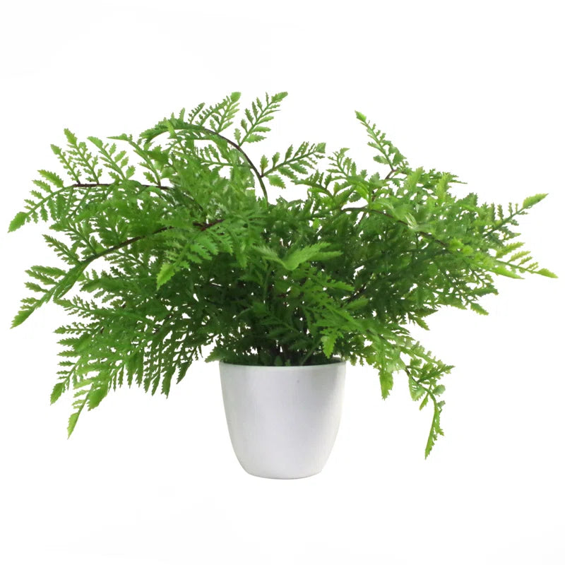 30Cm Faux Fern Plant in Pot Liner