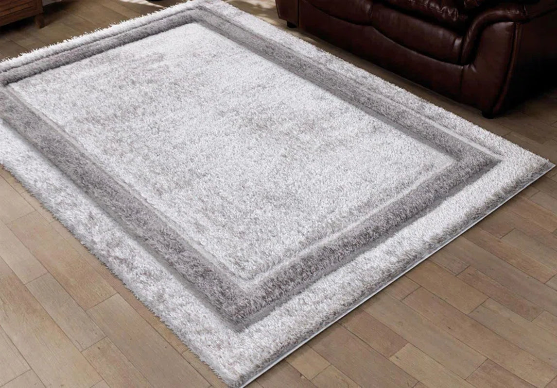 Yettem Solid Colour Shag Area Rug