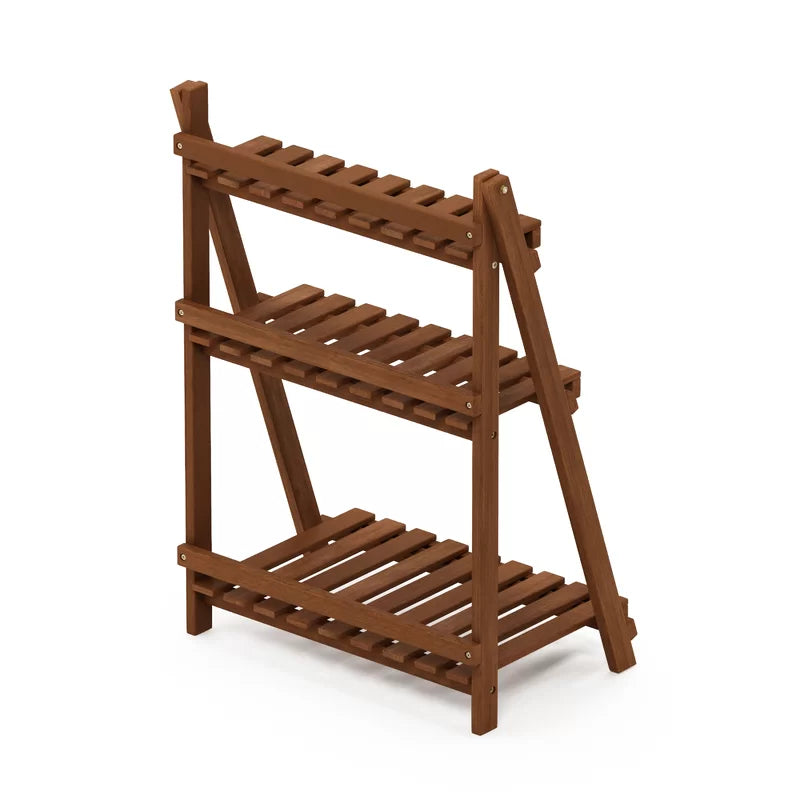 Wood Weather Resistant Plant Stand