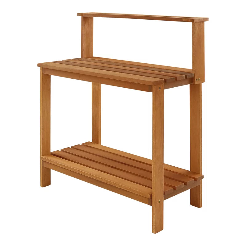 Yeprem Rubberwood Wood Potting Bench