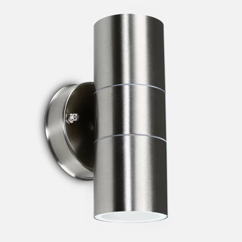 Zoel Brushed Chrome 4 - Bulb Outdoor Armed Sconce