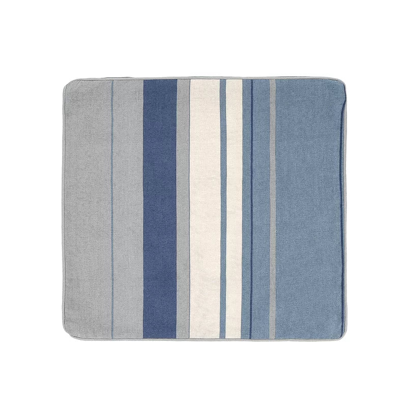 Whitworth Stripe Striped Square Throw Pillow Cover