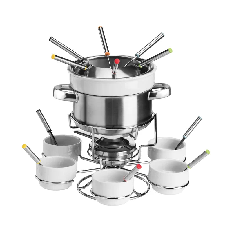 2 L Stainless Steel Fondue Set