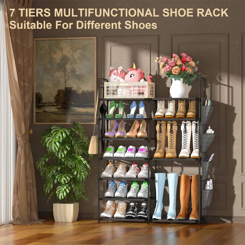 24 Pair Shoe Rack