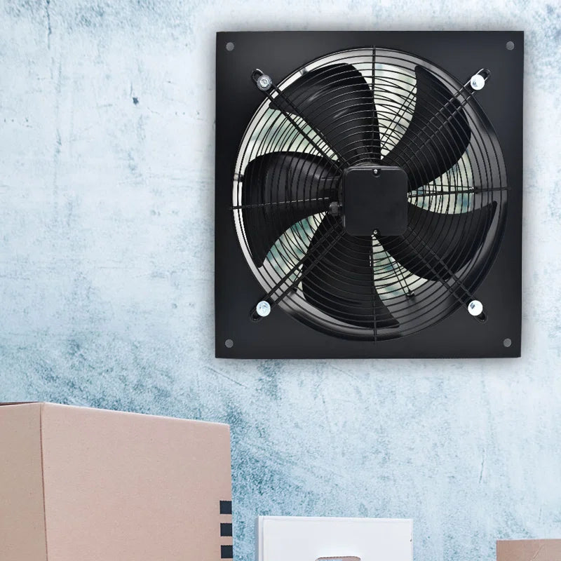 Wall-Mounted Exhaust Axial Bathroom Fan