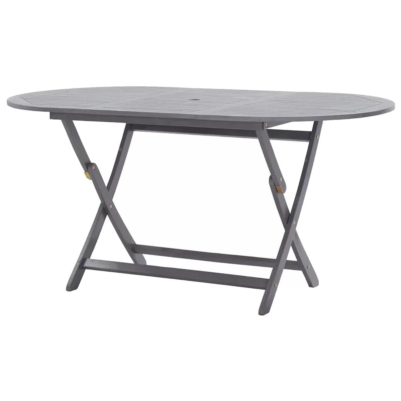 Zohrab Folding Wooden Dining Table