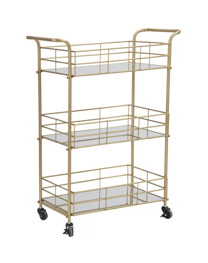 Yael Metal Bar Cart