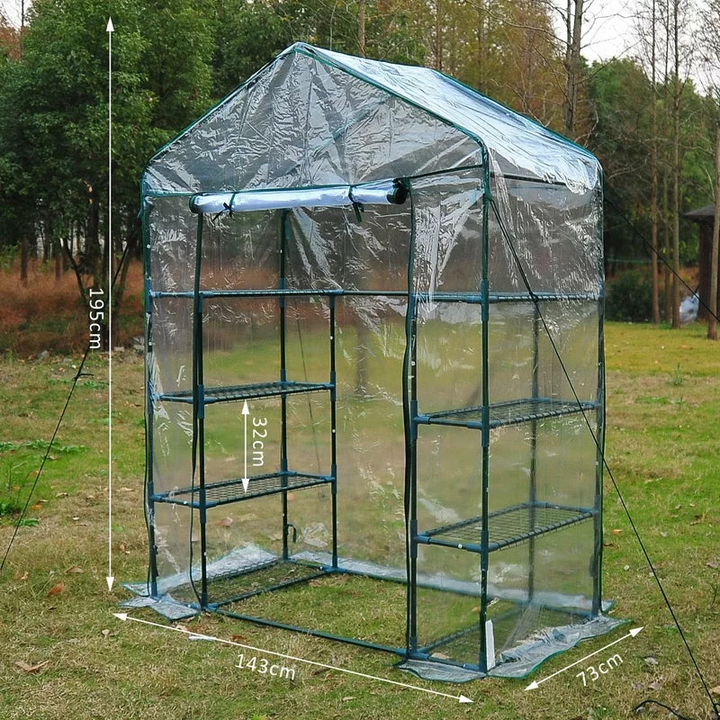 Wagner 1.4M W X 0.7M D Mini Greenhouse