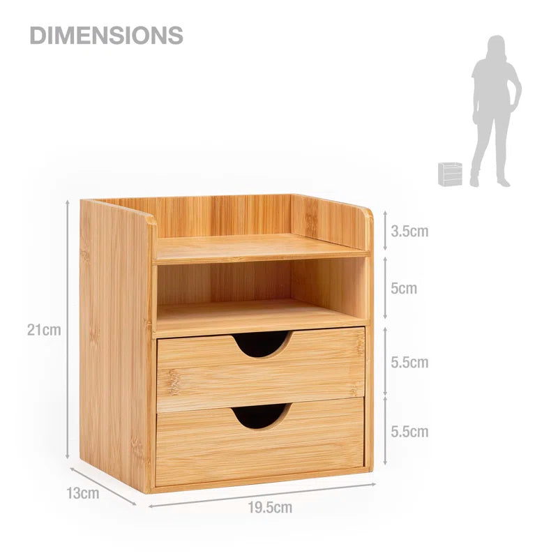 Wood Desk Organiser