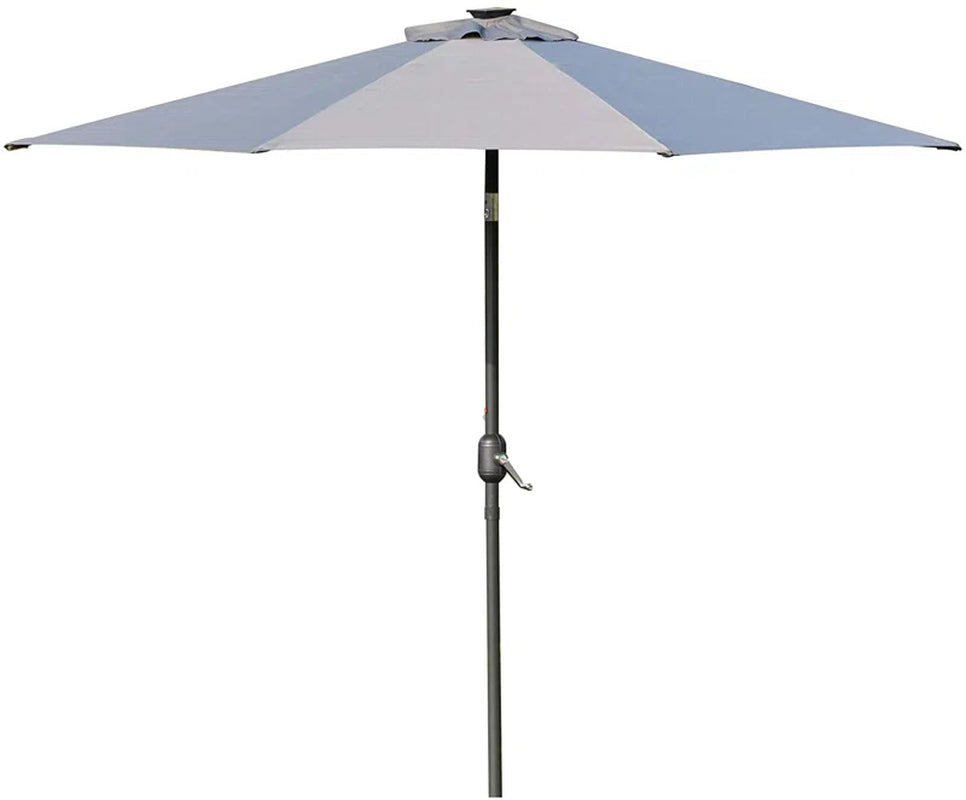 270Cm Lighted Tilt Market Parasol