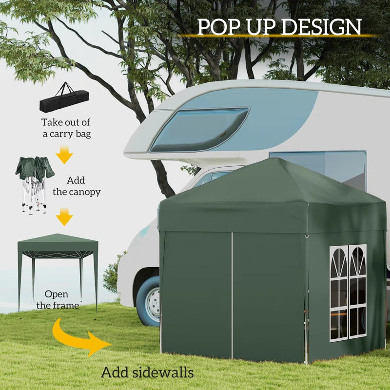 2M X 2M Steel Pop-Up Gazebo