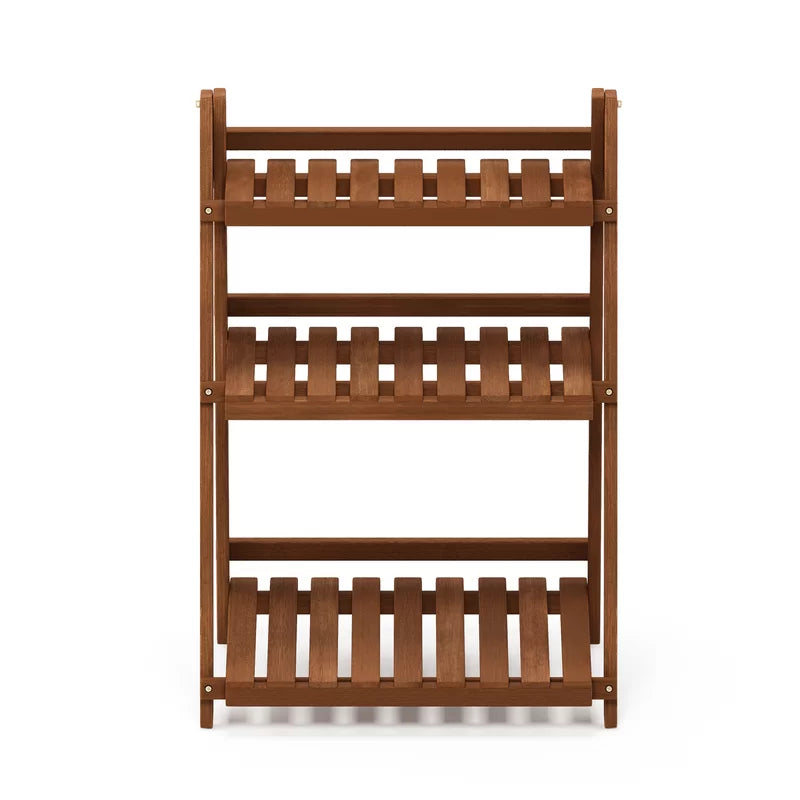 Wood Weather Resistant Plant Stand