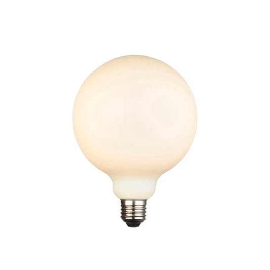 12W E27 ES G125 Opal Globe LED Dimmable Bulb - 1400Lm 3000K Warm White