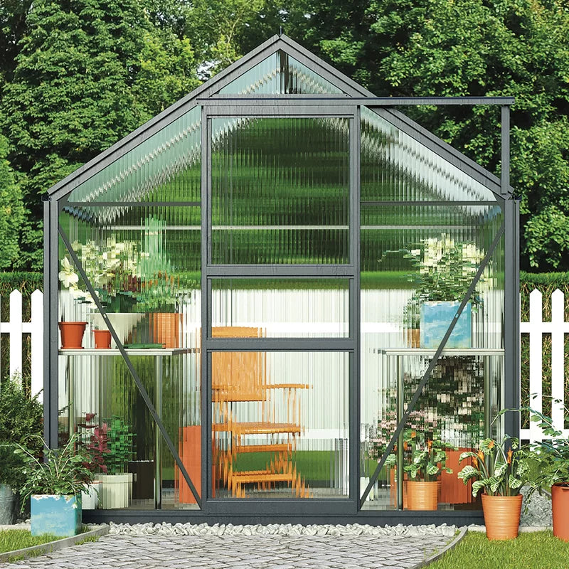 Wysocki 6 Ft W X 4 Ft D Greenhouse