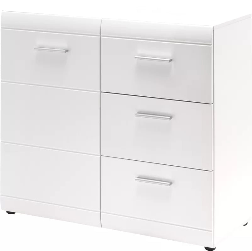 3 Drawer 96Cm W Combi Chest