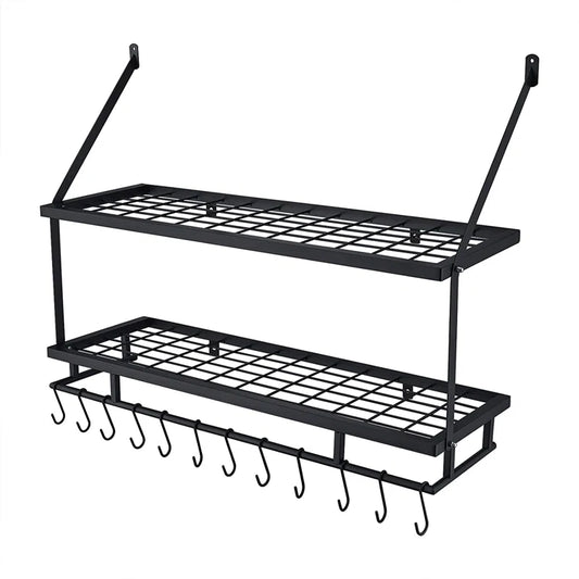 Wall Mounted Pot Rack