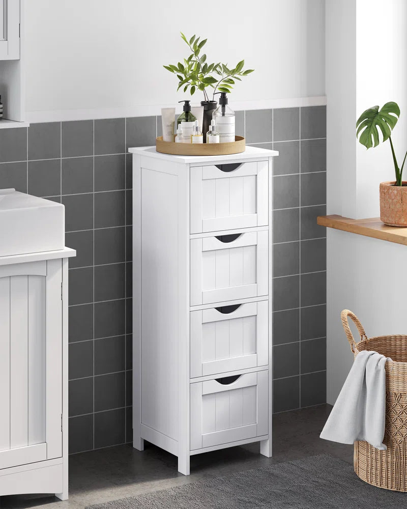 Wooden 30Cm W X 82Cm H X 30Cm D Free-Standing Bathroom Cabinet