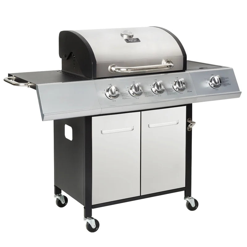 129.5Cm Carbonell 5 Built-In Gas Barbecue Grill