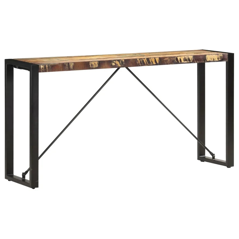 Winningham Solid Wood Top Console Table