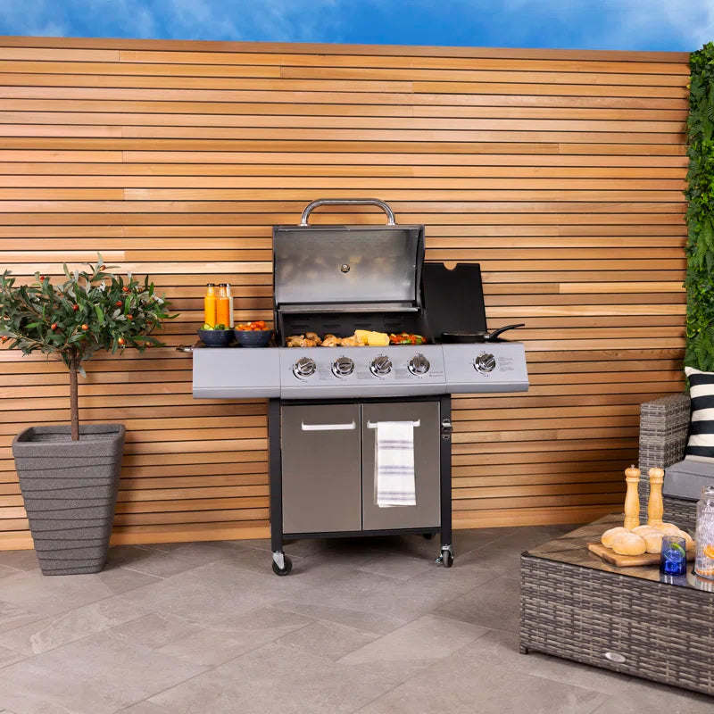 129.5Cm Carbonell 5 Built-In Gas Barbecue Grill