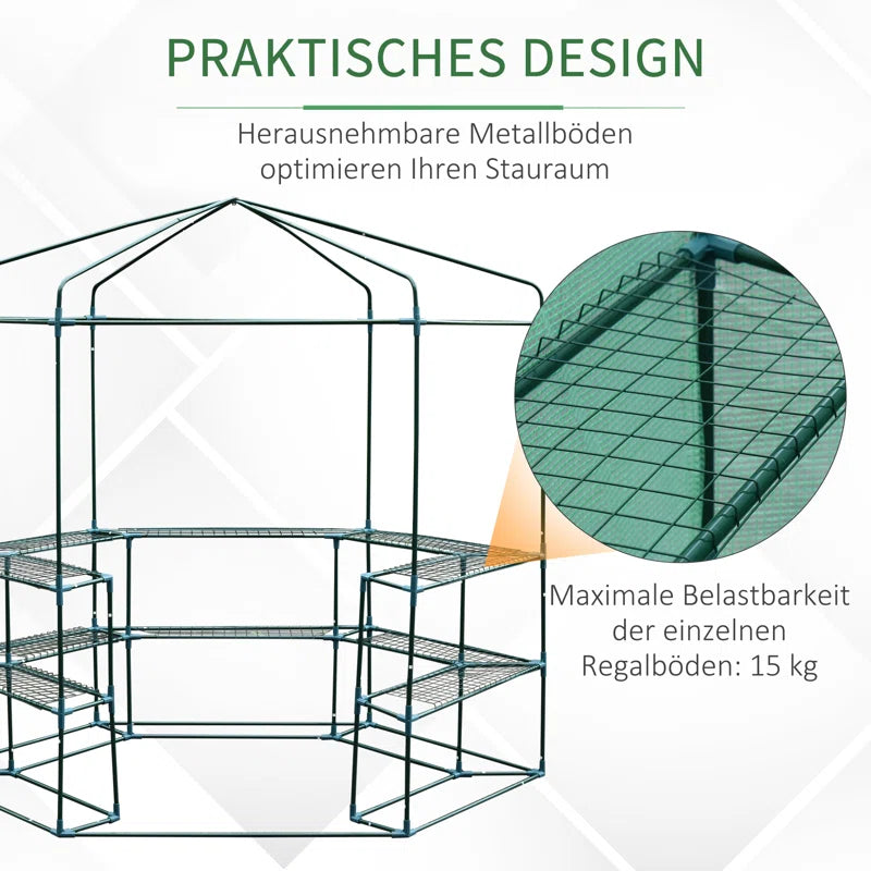 Wang 3-Tier Mini Greenhouse