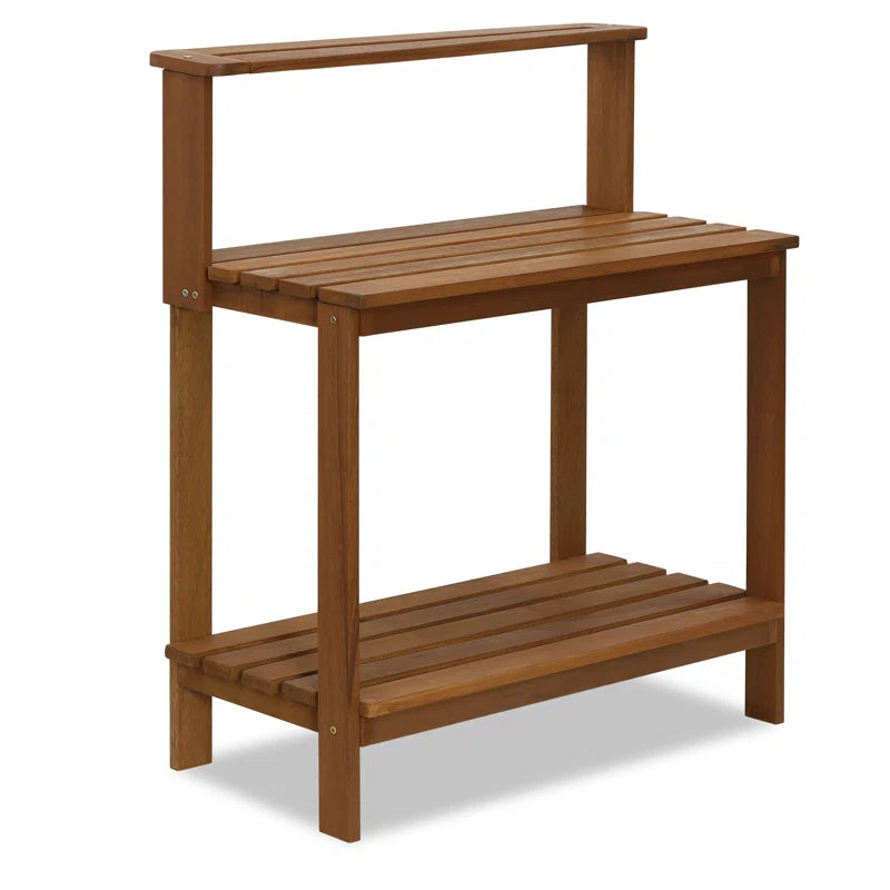 Yeprem Rubberwood Wood Potting Bench