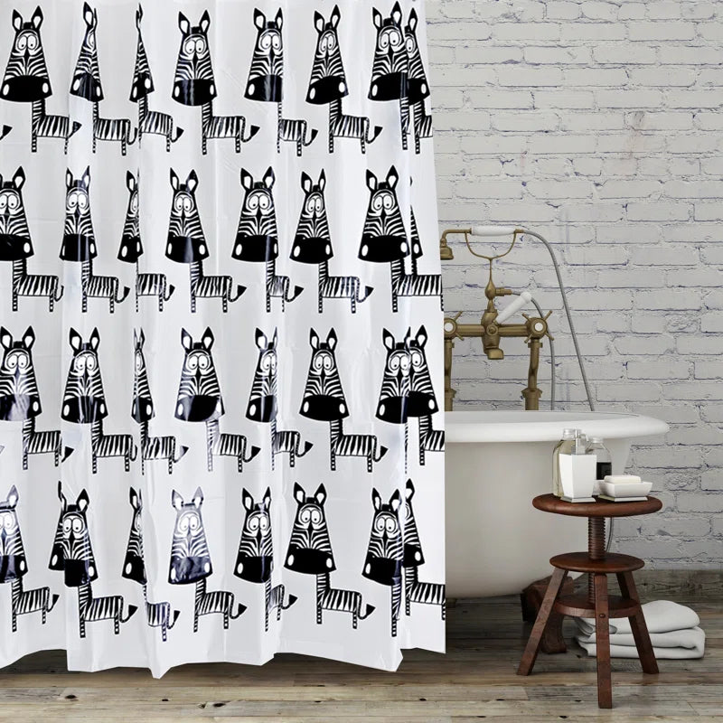 Zebra Shower Curtain