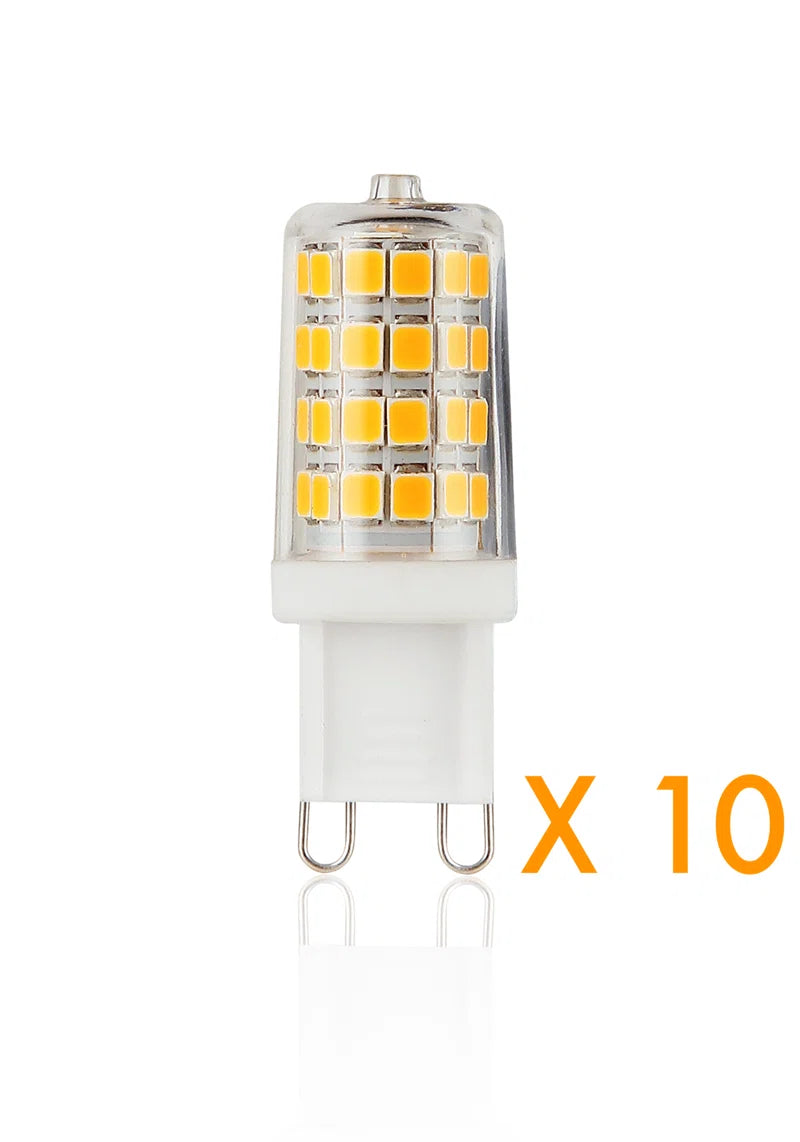 3W G9 Dimmable LED Capsule Light Bulb (Set of 10)