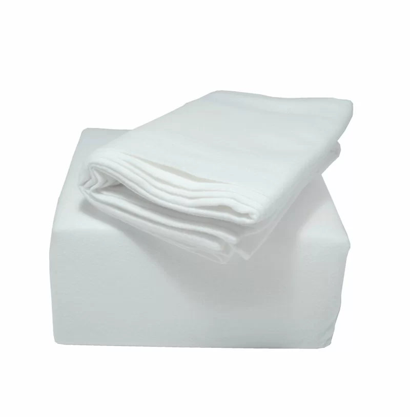 180 Thread Count 100% Brushed Cotton Fitted Sheet