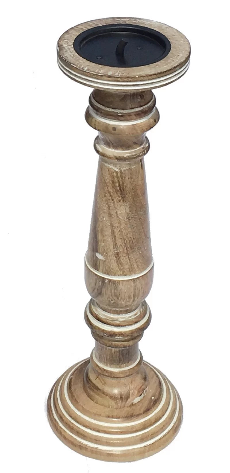 Wooden Candlestick