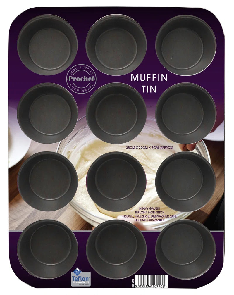 12 Cup Non-Stick Muffin Pan