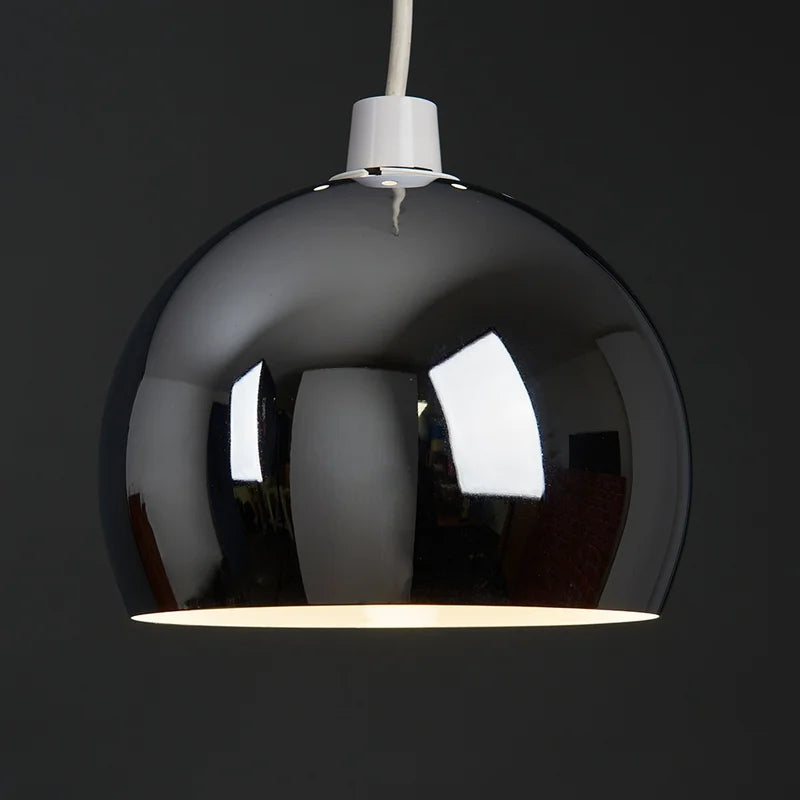 14.7Cm H Metal Bowl Pendant Shade ( Screw on )